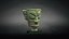 Alte Opfermaske von Sanxingdui