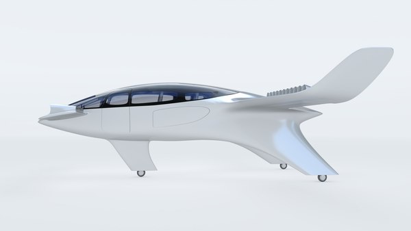 Lilium Jet Flying Taxi P model - TurboSquid 1760584