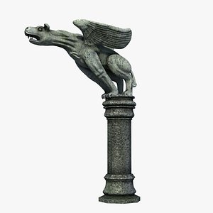 Gothic Statue 02