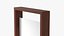 Modern wooden standing signate