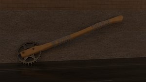 Post Apocalyptic Sprocket Axe