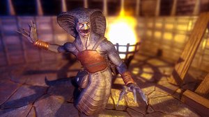 serpent warrior pack 3D