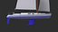 Sailing Yacht Low-poly PBR