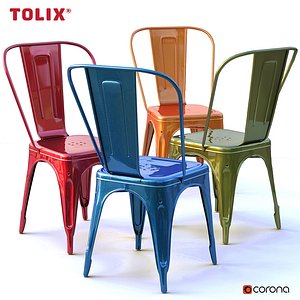 metal chairs tolix model