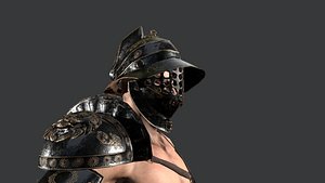 3D Gladiator Murmillo