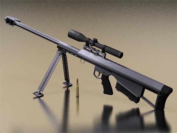 바렛 M90 (M95) 3D 모델 - TurboSquid 553911