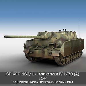 jagdpanzer iv l 70 3ds
