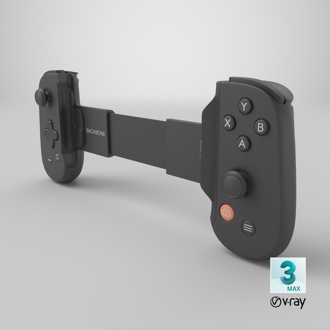 Backbone One Mobile Gaming Controller Black model https://p.turbosquid.com/ts-thumb/OW/hVSE2R/Gh/stemcell_max_vray_render/png/1784824085/1920x1080/fit_q87/23b6d919714bc2275aabfc341795228883e60a2d/stemcell_max_vray_render.jpg