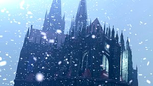 Ultimate Goth Cathedral Cinematographic Blender Project