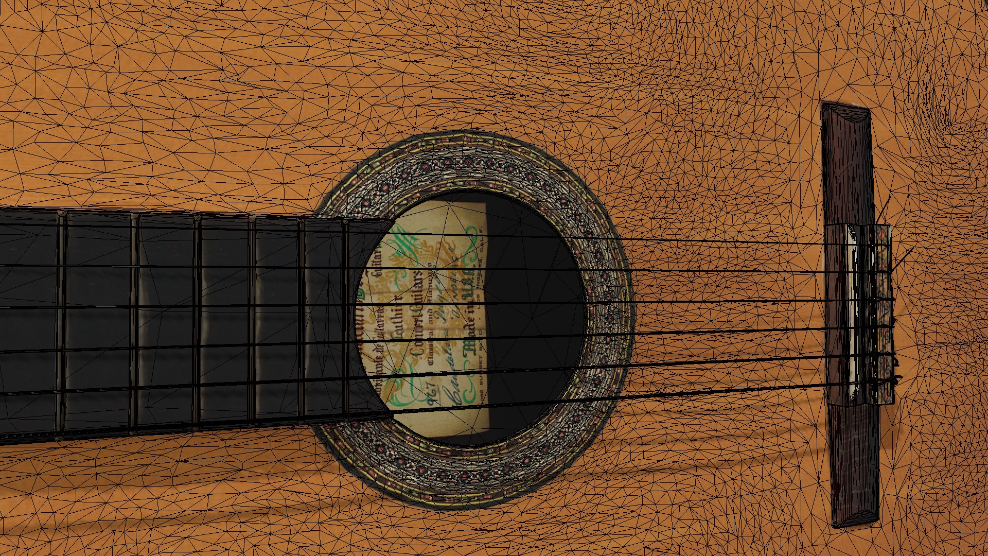 3D 4K Feliciano Guitar - TurboSquid 1852875