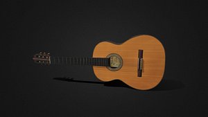 3D 4K Feliciano Guitar
