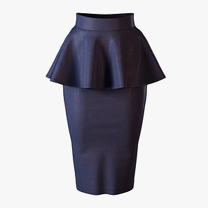Skirt with Basques