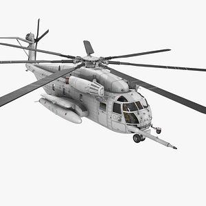CH-53E Super Stallion Blank Basic Animation 3D