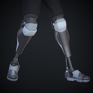 Sci-fi robotic leg