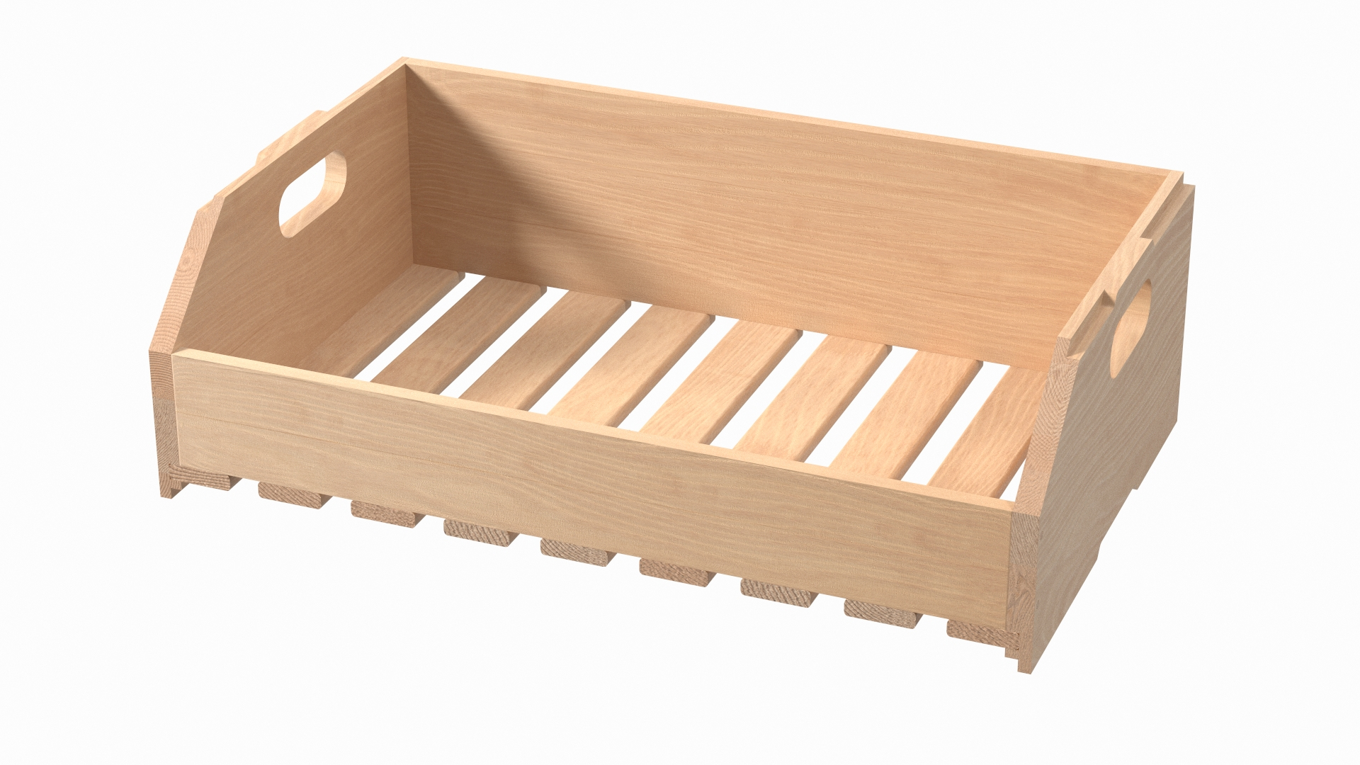 Beech Wood Fruit Rack 3D TurboSquid 1910048