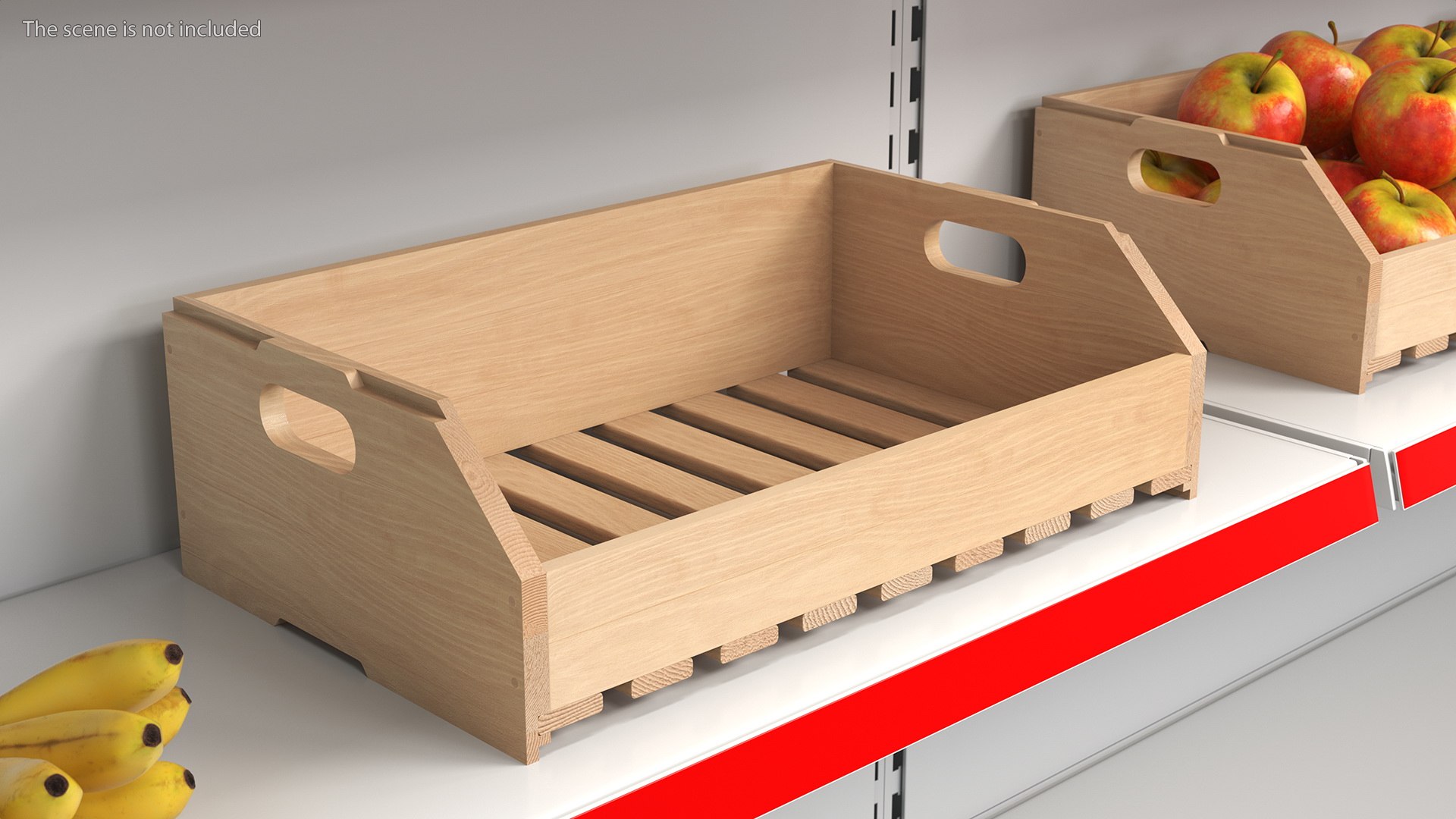 Beech Wood Fruit Rack 3D TurboSquid 1910048