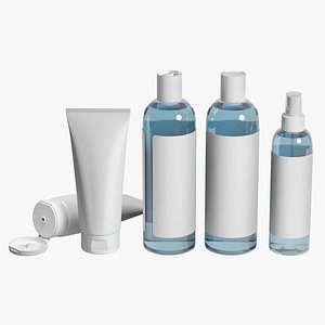 hair care set 3D model