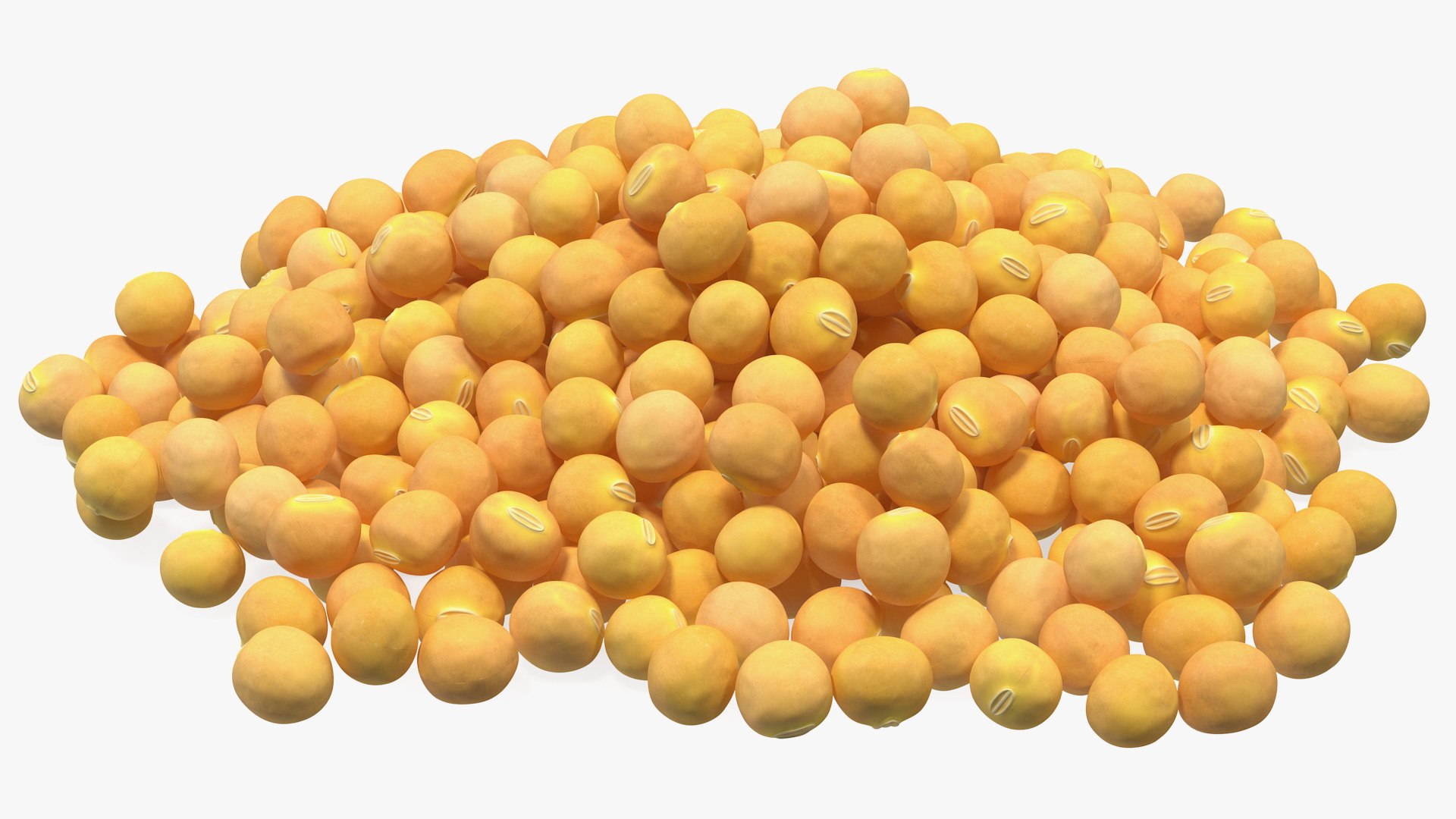 Pile of Soybeans 3D model preview