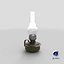 3D Kerosene Lamp PBR
