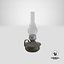 3D Kerosene Lamp PBR