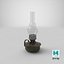 3D Kerosene Lamp PBR