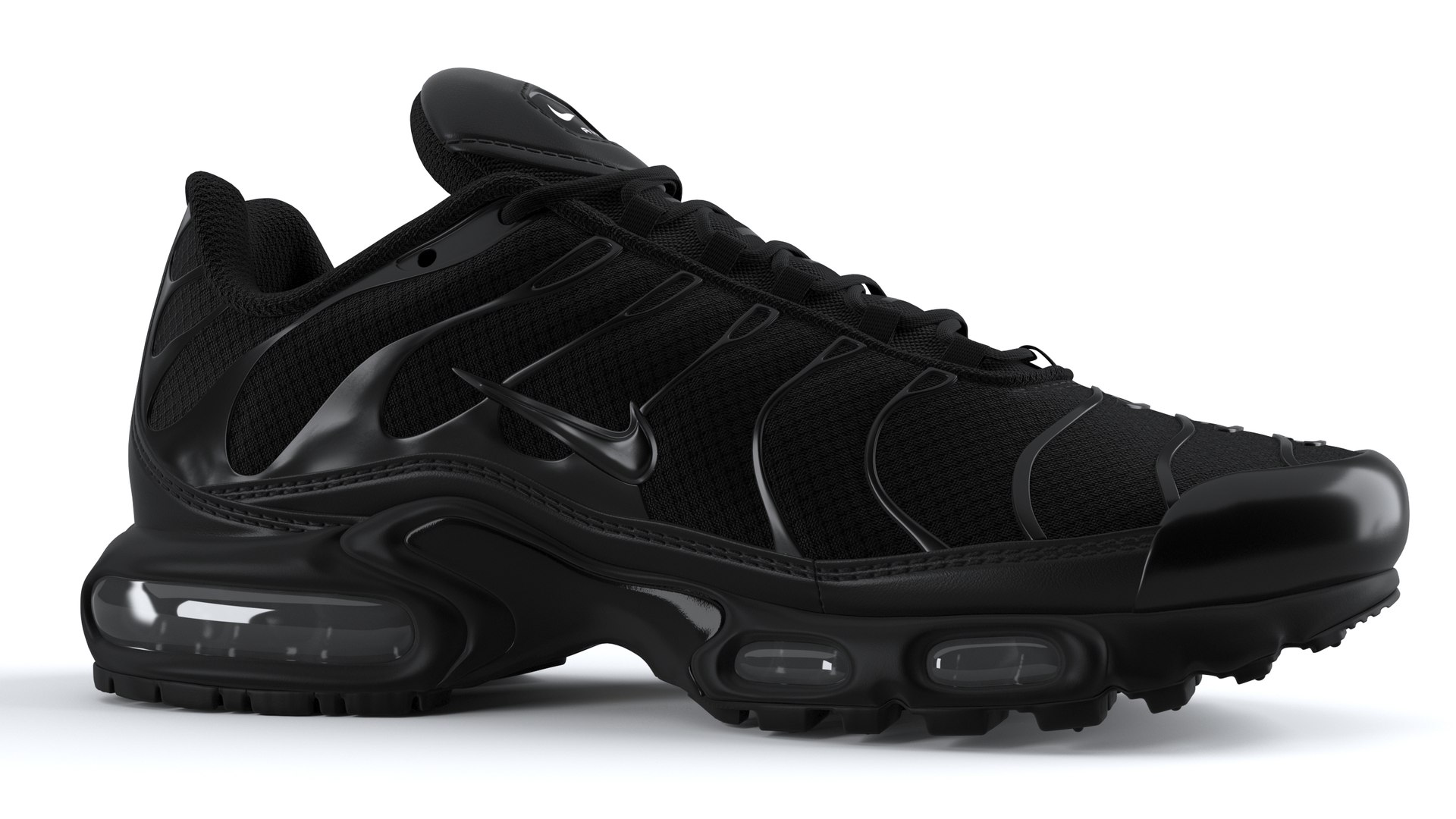 Air Max Plus Black PBR 3D model https://p.turbosquid.com/ts-thumb/OX/5mkybR/Ea/1.rgb_color.0045/jpg/1697214097/1920x1080/fit_q87/e2ce557b63d6611fb3a0ffd7b888b2e04ee53889/1.rgb_color.0045.jpg