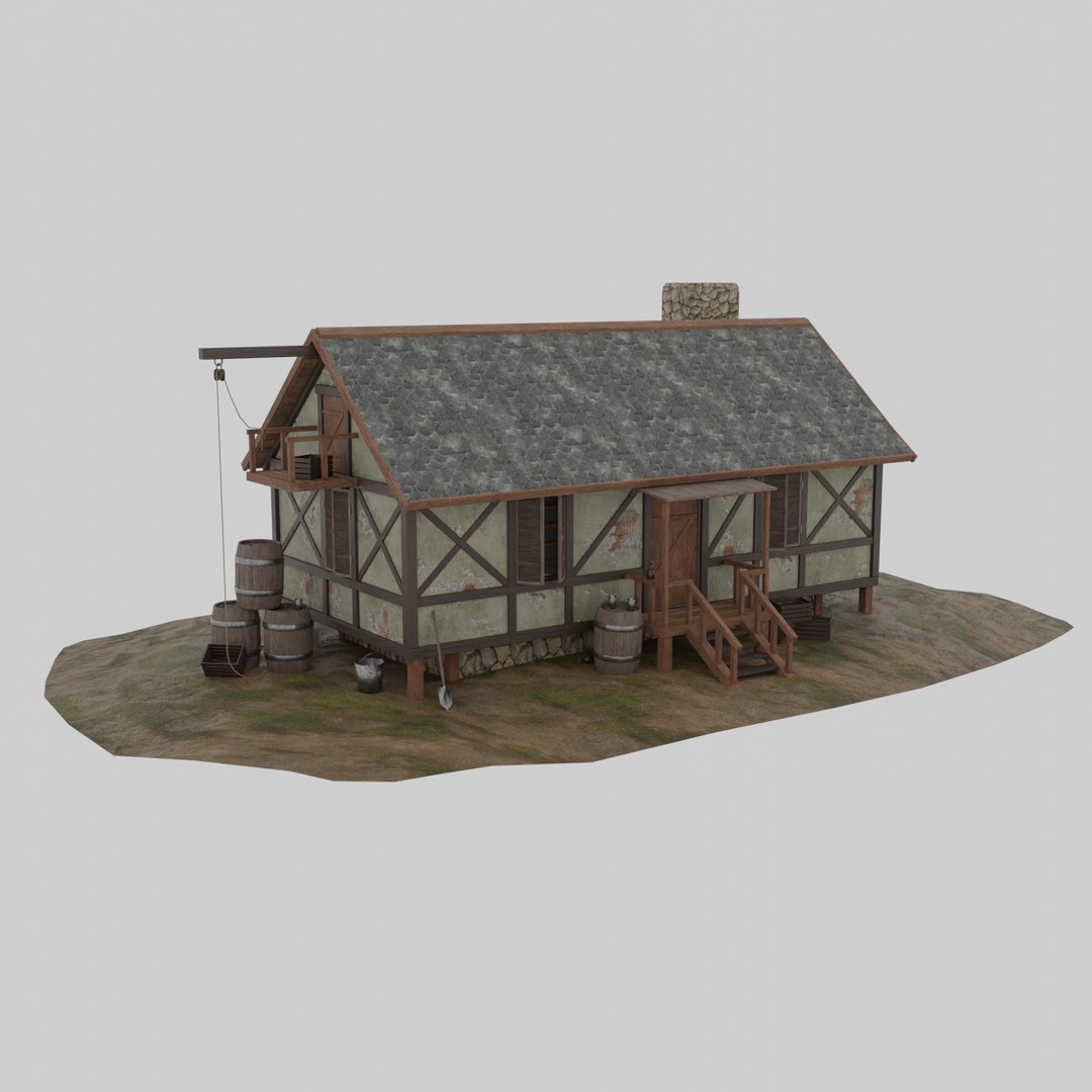 Medieval Tavern 3D - TurboSquid 1751630