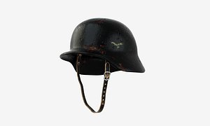 3D german wehrmacht helmet wwii