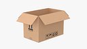 Cardboard Box 50x30x35 Open