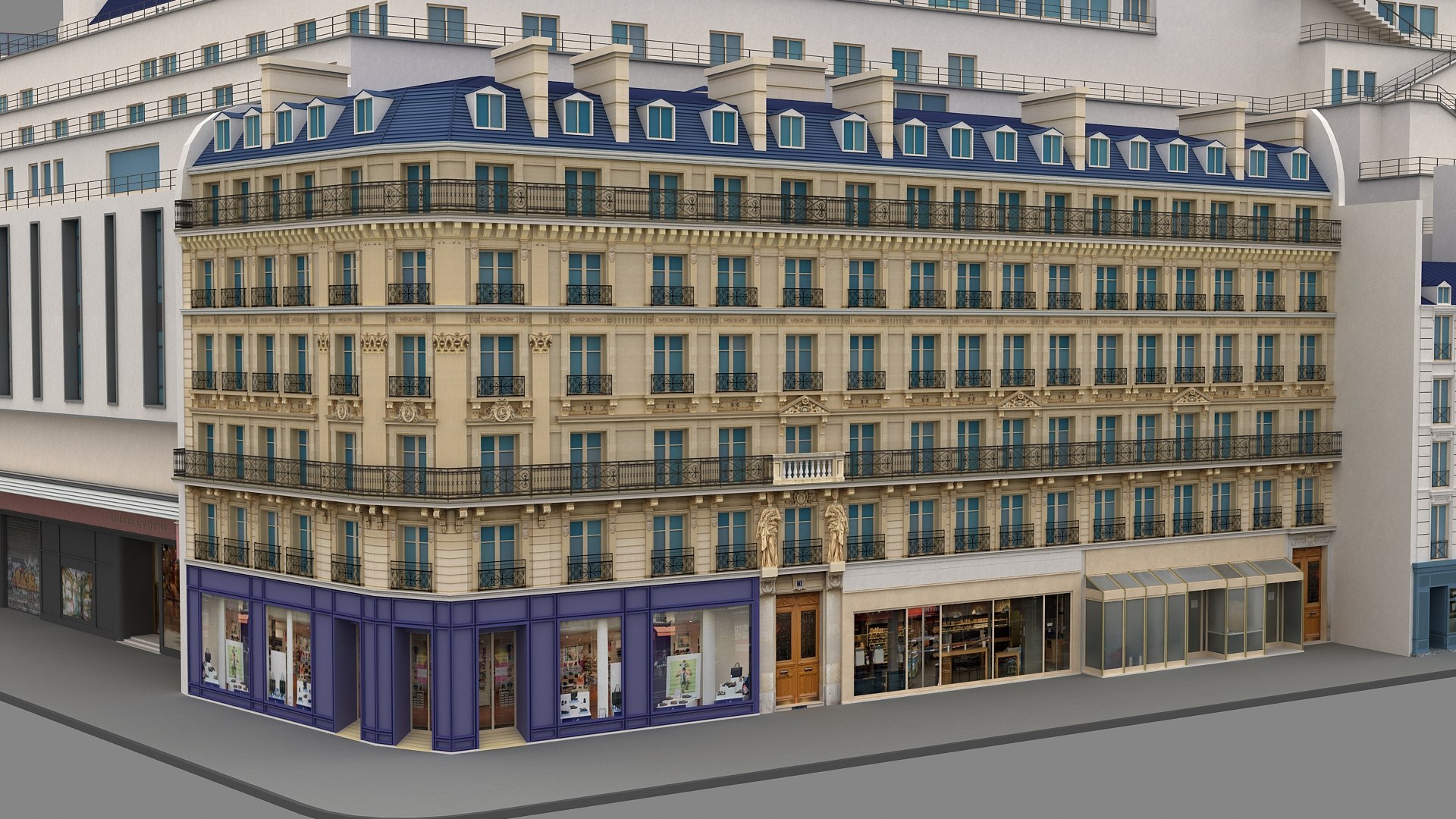 3D Galeries Lafayette Haussmann Paris France https://p.turbosquid.com/ts-thumb/OX/Acmer2/6A/galerieslafayettehaussmannbuilding_010011/jpg/1703780595/1920x1080/fit_q87/c6a0744f9e9406a04b85be3ffb222015025a56f0/galerieslafayettehaussmannbuilding_010011.jpg