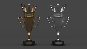 3D model Trophy Cups