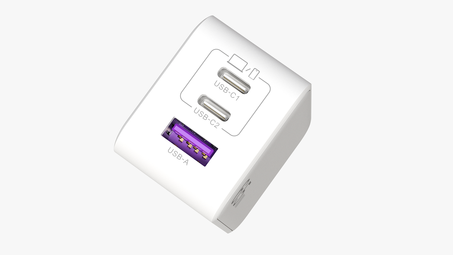 3D USB Power Adapter 03 EU model https://p.turbosquid.com/ts-thumb/OX/Ihnvm9/xB/usb_adapter_03_eu_turn/png/1719580297/1920x1080/turn_fit_q99/7fc22da9450fec1a1481a17d27cea03711671880/usb_adapter_03_eu_turn-1.jpg