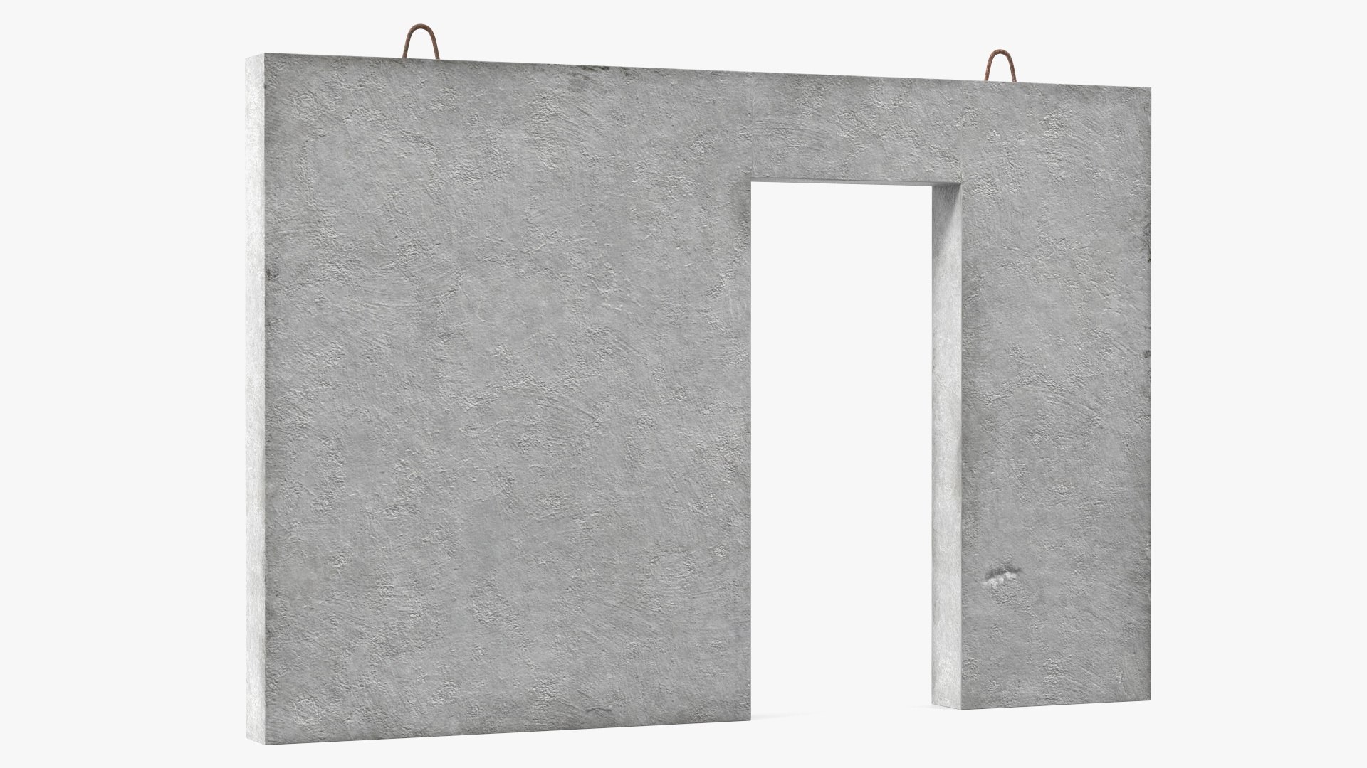Prefabricated Precast Concrete Panel 3D model preview