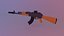 AK 47 Free VR / AR / low-poly 3D model