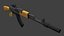 AK 47 Free VR / AR / low-poly 3D model