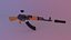 AK 47 Free VR / AR / low-poly 3D model