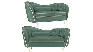 3D Kooper 2 Seater Sofa Deep