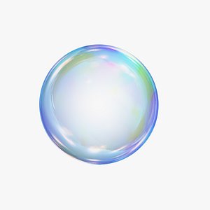 3D Soap bubble model
