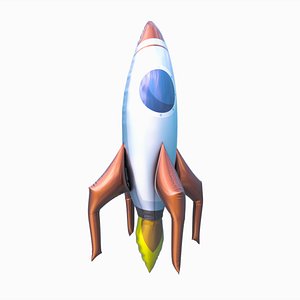 Rocket Shaped Balloon 01