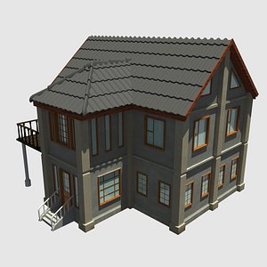 old house 3d max