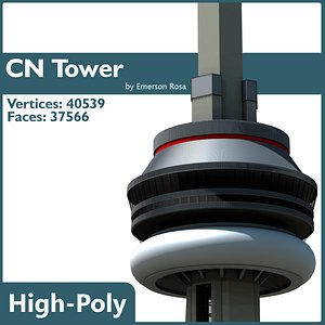 3d cn tower
