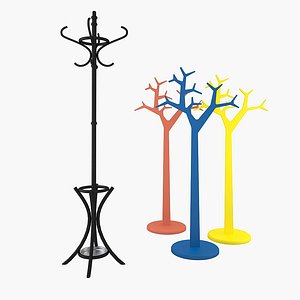 coat racks 3d model