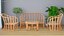 Vintage Rattan Furniture with Cushions Set