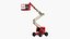 JLG Articulating Boom Lift Red