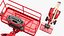 JLG Articulating Boom Lift Red