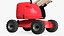 JLG Articulating Boom Lift Red