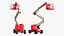 JLG Articulating Boom Lift Red