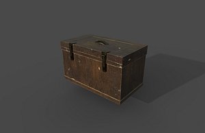 3D old wood box games