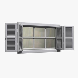 Window with Shutters