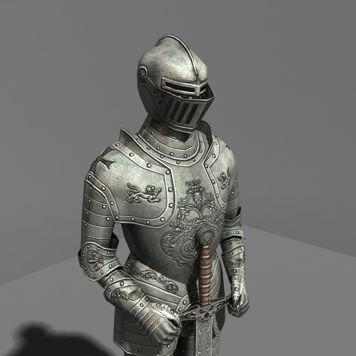 knight 3d model